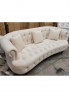 Rhett Upholstery Curved Sofa 3 Seater 